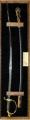 Oak Black Saber Case for USMC-NCO shown